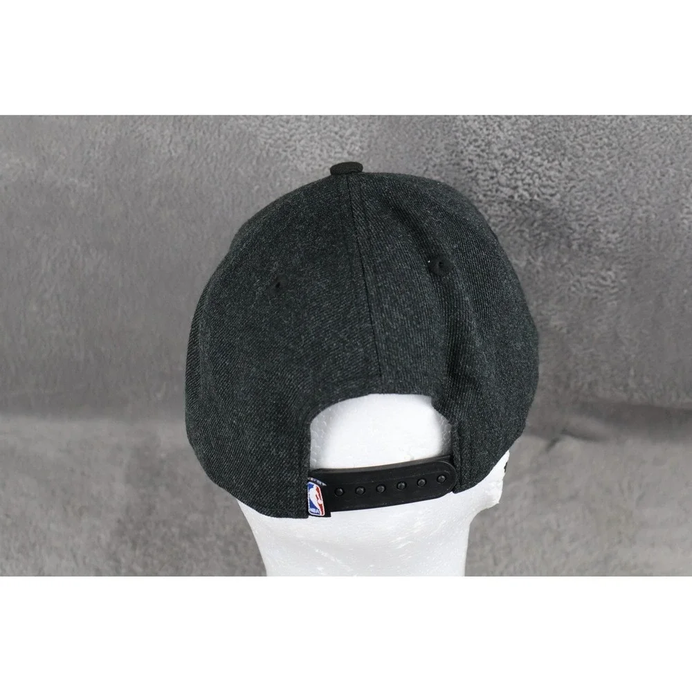 NBA Finals Hat Cap Snap Back Mens One Size Black NBA Basketball 9FORTY New Era